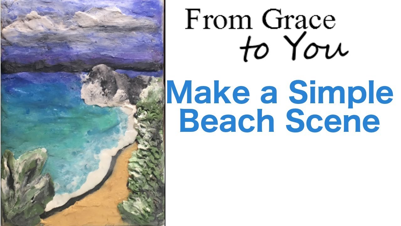 Making an Easy Beach Scene on Cold Process Soap -Chapter 14 Creating ...