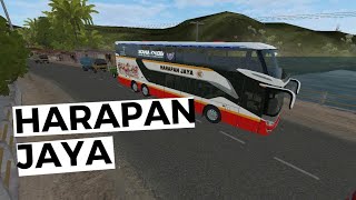 MOD BUSSID HARAPAN JAYA  DOUBLE DECKER - BUS SIMULATOR INDONESIA screenshot 5