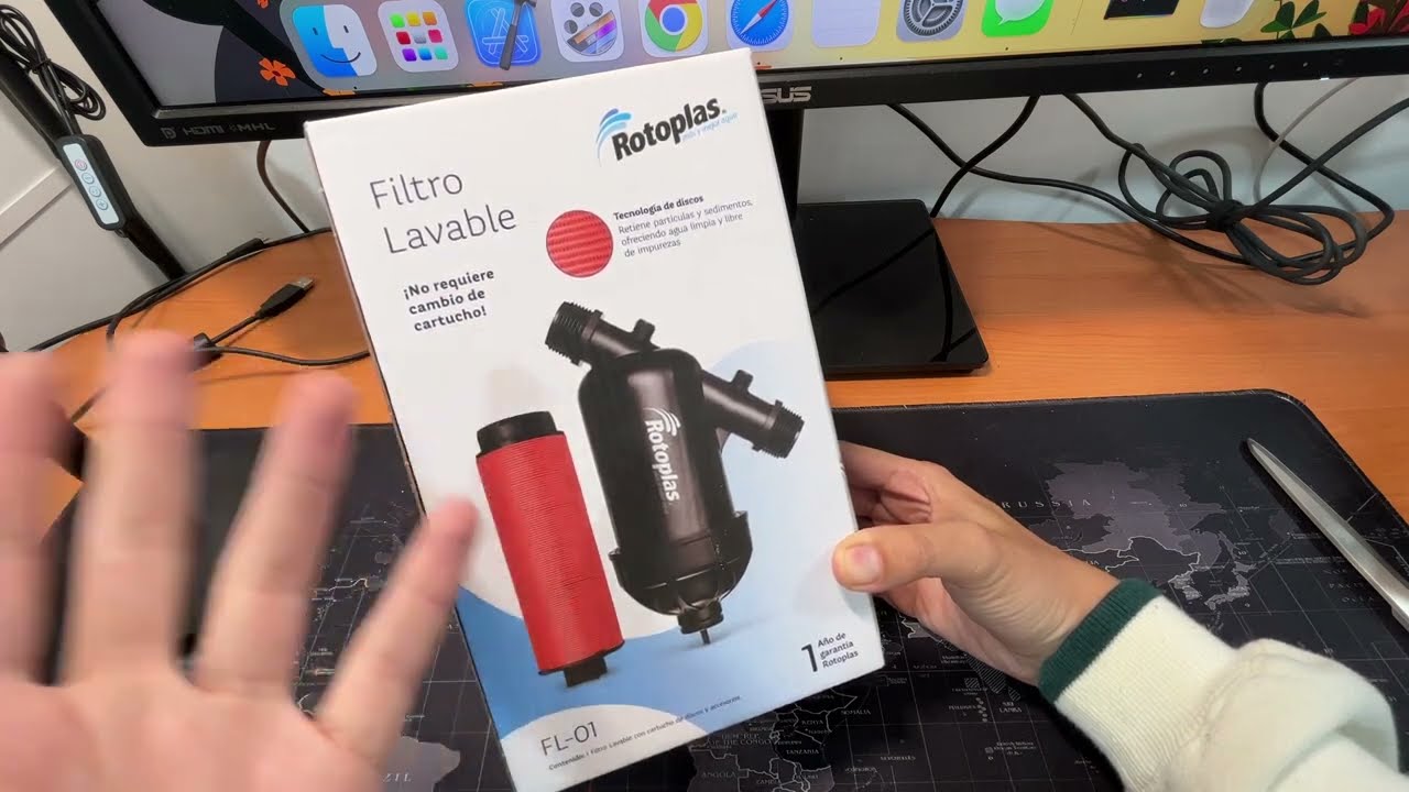 Filtro Lavable Rotoplas Autoclin Residencial de Discos