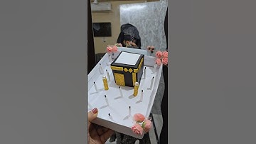 kaaba Making Tutorial Video | Paper Kaaba Craft idea For kids #viralshort #shortsfeed #shorts #craft