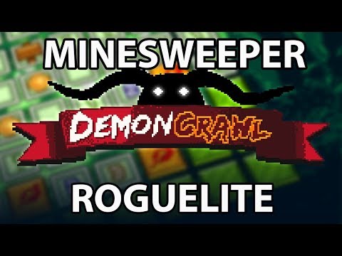 A Minesweeper Roguelite - DemonCrawl [Northernlion Tries]