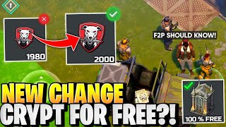 NEW CHANGE! F2P PLAYERS CAN FINALLY GET THE CRYPT FOR FREE?! | ON THE WITCH'S TRAIL | LDoE 1.52.9