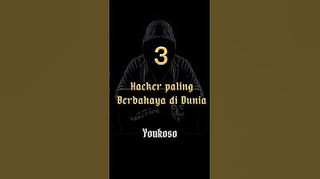 3 HACKER PALING BERBAHAYA DI DUNIA