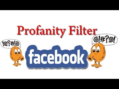 How To Turn On Facebook Profanity Filter