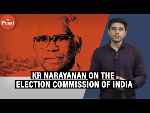 CEC, be proud of the high regard the Indian public has of the Election Commission: KR Narayanan