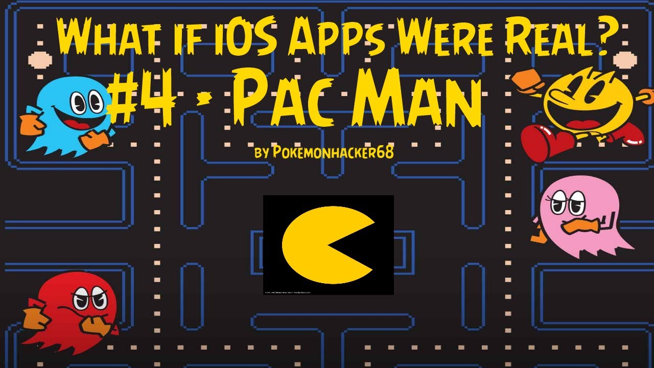 blinky babble ball What if iOS Apps Were Real?: Pac Man edition!