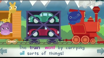 Endless Learning: Reader - Lesson 11 - TAIL, THAT, THE, THERE, THEY, THREE, TO, TRAIN, TWO, UP, VERY