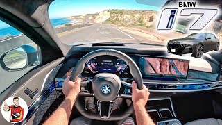 The BMW i7 Makes it Easy for Luxury Buyers to Go Electric (POV Drive Review)