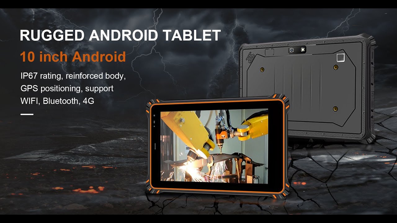 Rugged Tablet 8 inch Android 10 with GMS IP67 4g wifi bluetooth gps NFC  camera