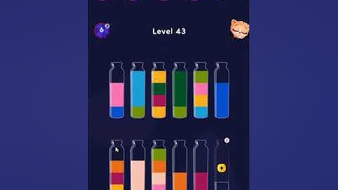 Get Color - Water Sort Puzzle level 43 | Mobile Games