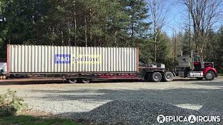 Shipping Container New Office and Airgun Shooting Range