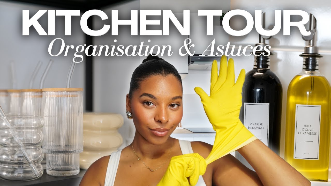 KITCHEN TOUR, TRI EXTRÊME DE MA CUISINE 🧑‍🍳 (organisation + astuces ménage) 