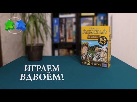 Agricola: All Creatures Big and Small. Big box. Играем в настольную игру.