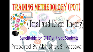 CITS POT Trial and Error Theory | Training Methodology concept of Trial and Error Theory |