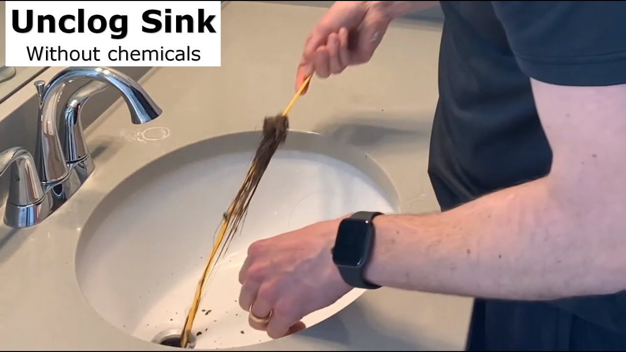 How to Unclog a Drain without Chemicals