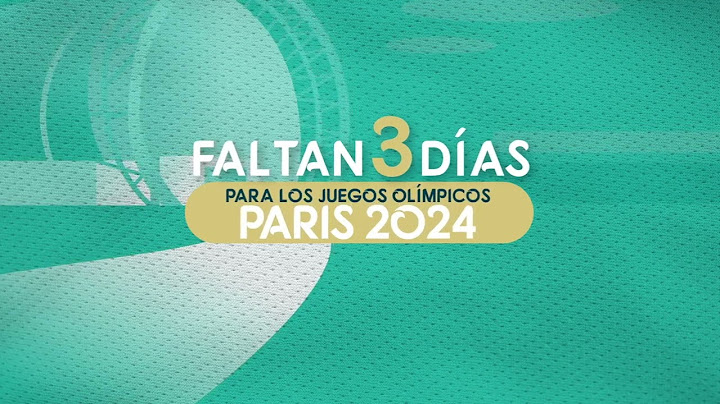 Faltan 3 días para los Juegos Olímpicos París 2024 🙌