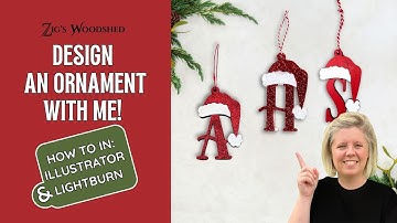 How to Design a Christmas Ornament in Illustrator & Lightburn