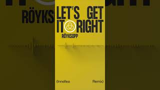 « Let&#39;s Get It Right » ft. Astrid S (Innellea Remix) #shorts