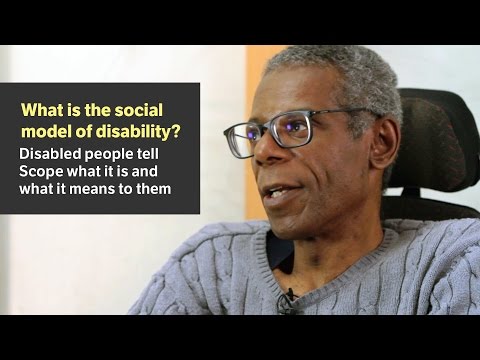 What is the social model of disability? - Scope video