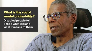 What is the social model of disability? - Scope video