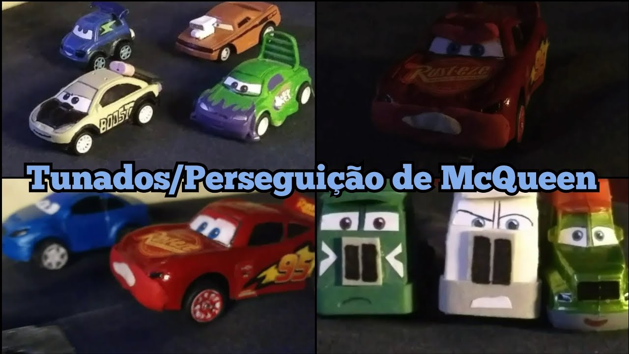 Cars - Tunados/Perseguição de McQueen - Tuners/McQueen's pursuit - REMAKE