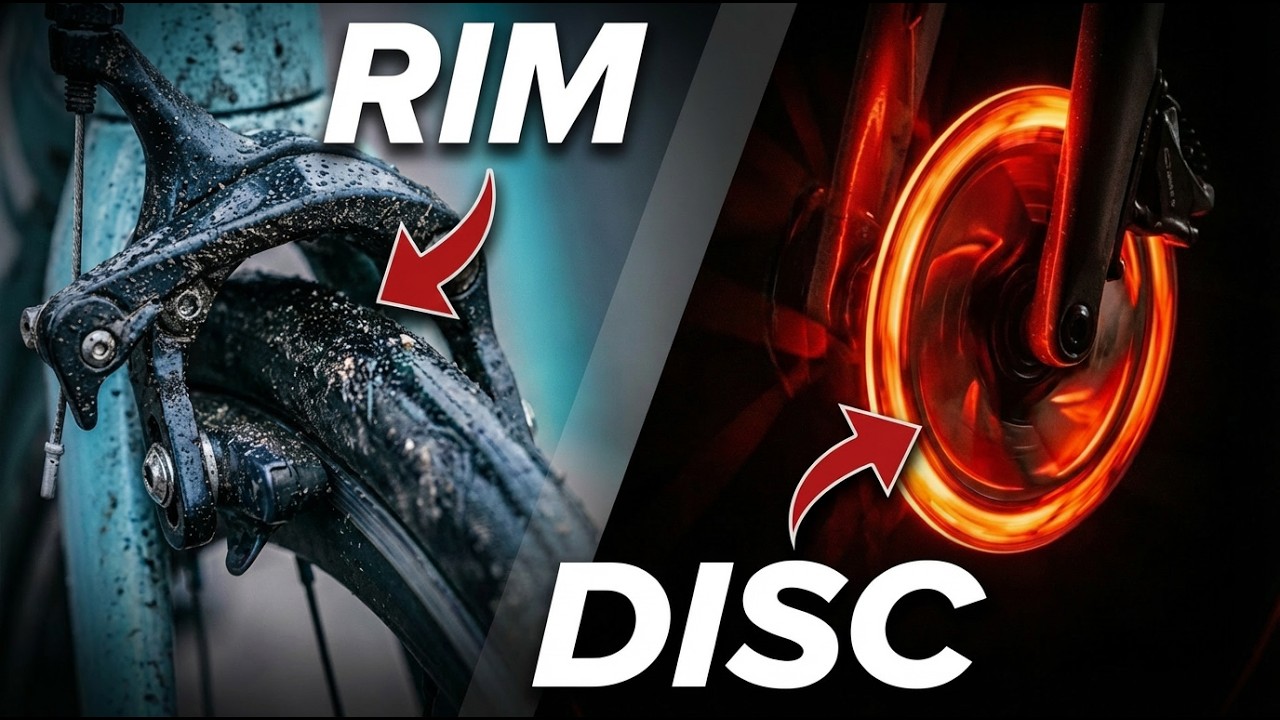 Disc Brakes vs Rim Brakes — The Truth Nobody Wants to Admit