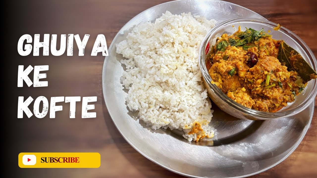 घुईया के कोफ्ते की रेसिपी | अरबी के कोफ्ते की रेसिपी | घर पर घुईया कोफ्ते ऐसे बनाएं 