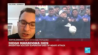 Argentina Soccer Legend Maradona Dies Of Heart Attack