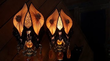 How to Make Victorian Lampshades | DIY Victorian Lampshade Set