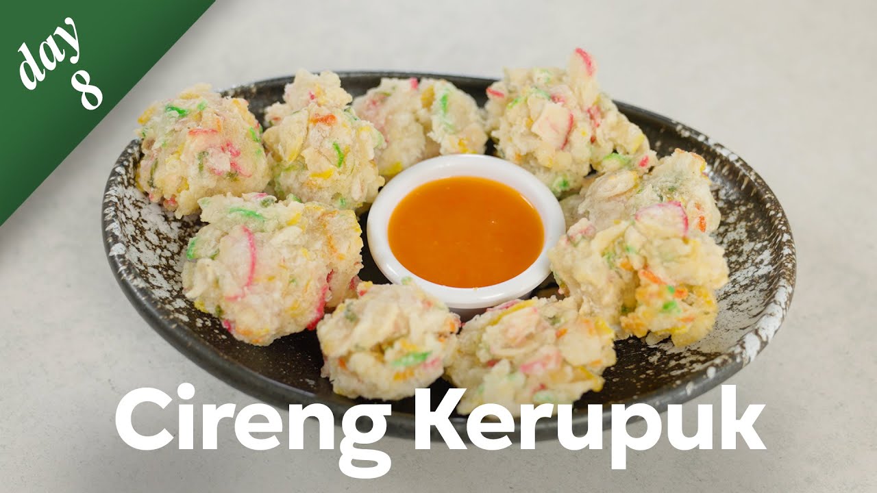 RESEP CIRENG KERUPUK UNTUK CEMILAN PAS BERBUKA !