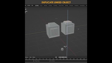 Tutorials: CGI: Blender 3D: Duplicate Linked Objects #blender3d #b3d #shorts #ytshorts by #jkstarr