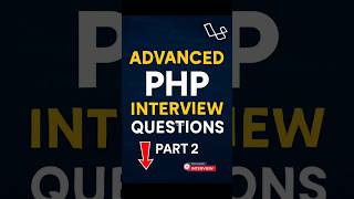 Advanced PHP Interview Questions PART 1 (Q31–Q60) – Explained with Examples #php #laravel
