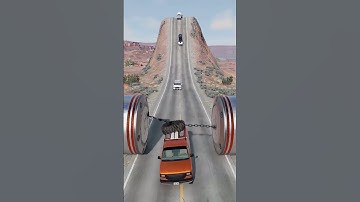 Unbelievable Car Stack Animation – Watch These Retro Cars Fly!##animation