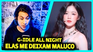 REAGINDO (G)I-DLE &#39;(여자)아이들&#39; - ‘All Night&#39; Lyrics | REACT DO MORENO