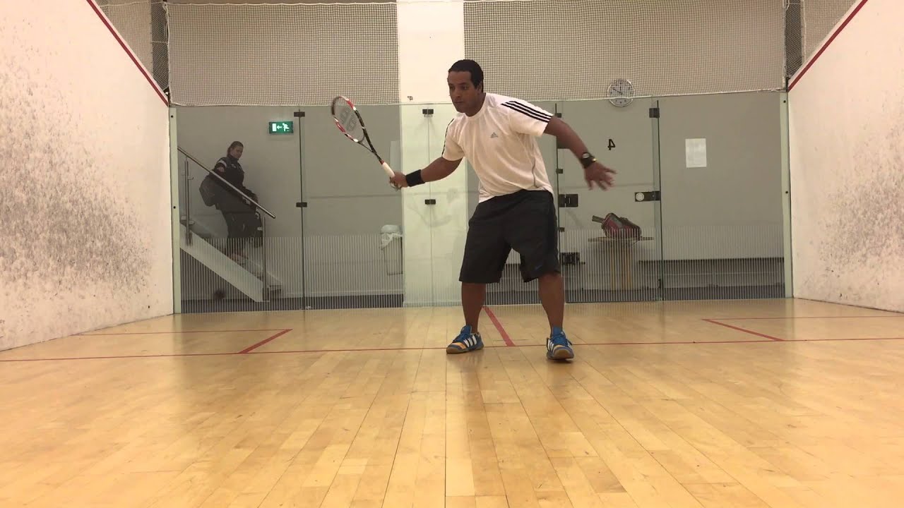 squash shot. How to play solo squash training YouTube