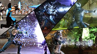 MORTAL KOMBAT ''SUB-ZERO'' [ ICE BLAST ] 1992 - 2023 IN ALL MK GAMES EVER 4K/60FPS #mk1reptile screenshot 5