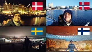 Denmark, Norway, Sweden, Finland VLOG (North Trip Part 1/2)