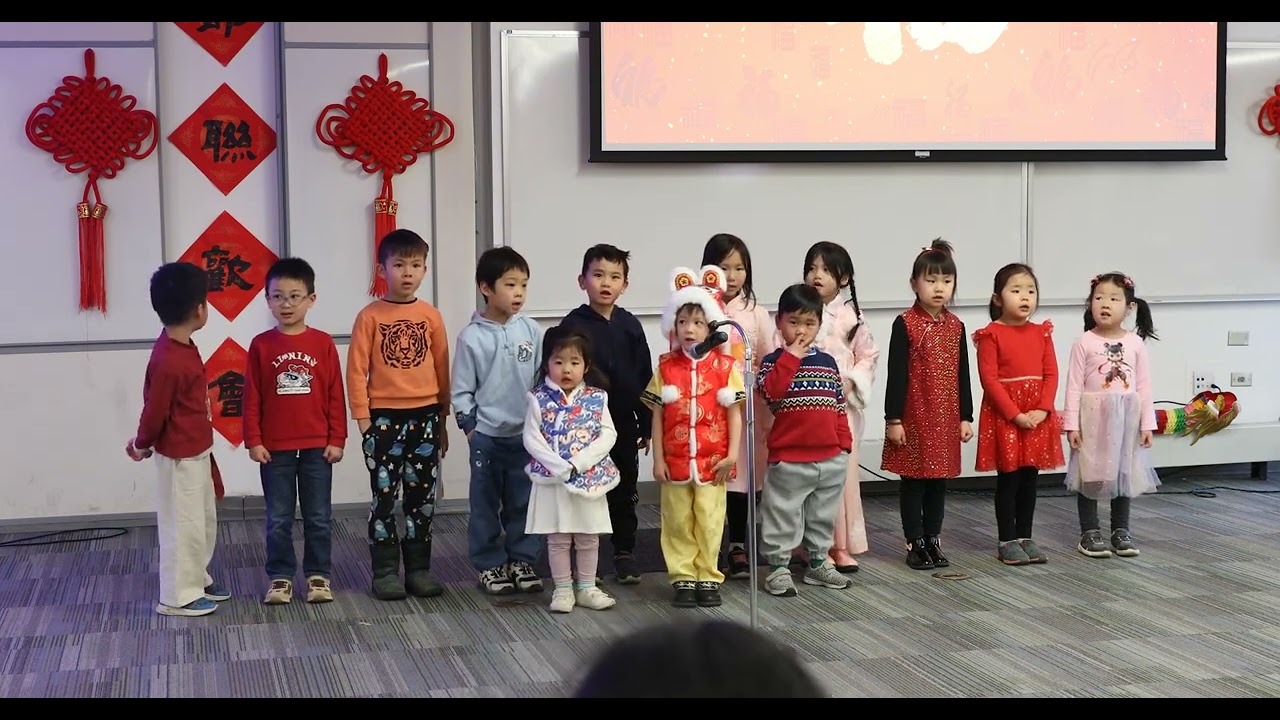 合唱《新年好》