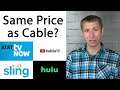 Are Live Streaming Services Becoming Cable 2.0?
