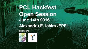 Semantic Parametric Body Shape Estimation by Alexandru Ichim @ PCL Hackfest June 2016