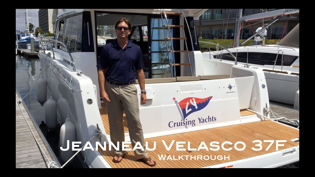 Jeanneau Velasco 37F Video Walk  Through By: Ian Van Tuyl at Cruising Yachts, Inc
