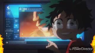 MY HERO ACADEMIA      (AMV)  ( the script: superheroes)