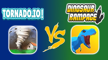 Dinosaur Rampage vs. Tornado.io | Which Is The Better Game?
