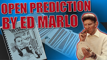 Open Prediction By Ed Marlo | A Variation Of A Classic Routine