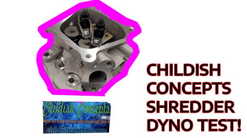 Dyno Testing The Childish Concepts Shredder Head on the 225 Tillotson