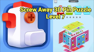 Screw Away 3D Pin Puzzle Level 7