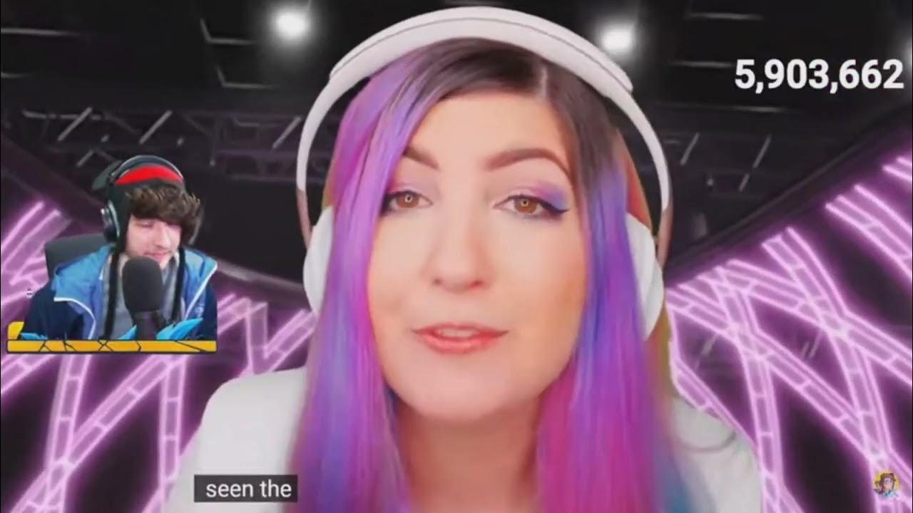 kreekcraft reacts Leah Ashe vs iamSanna Roblox Championship for 2