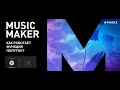 Как работает функция полутон в Music Maker?