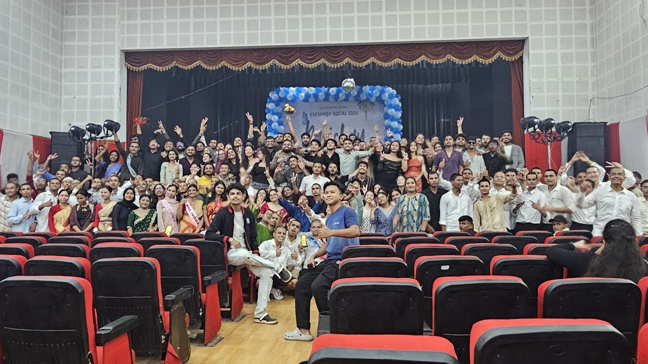 Fresher day in SMCH (56th MBBS batch)