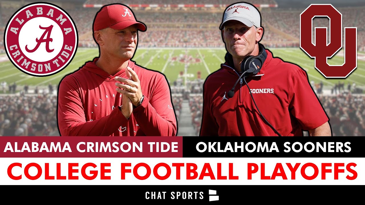 Alabama vs. Oklahoma College Football Playoffs Round 1 Preview Ft ...